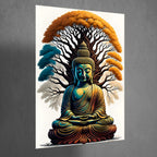 Metal Poster - Lord Buddha LB04 Mobile Case by CoverMeUp - Style 3