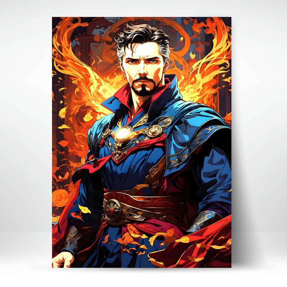 Metal Poster - Superhero Dr Strange DR02 Mobile Case by CoverMeUp