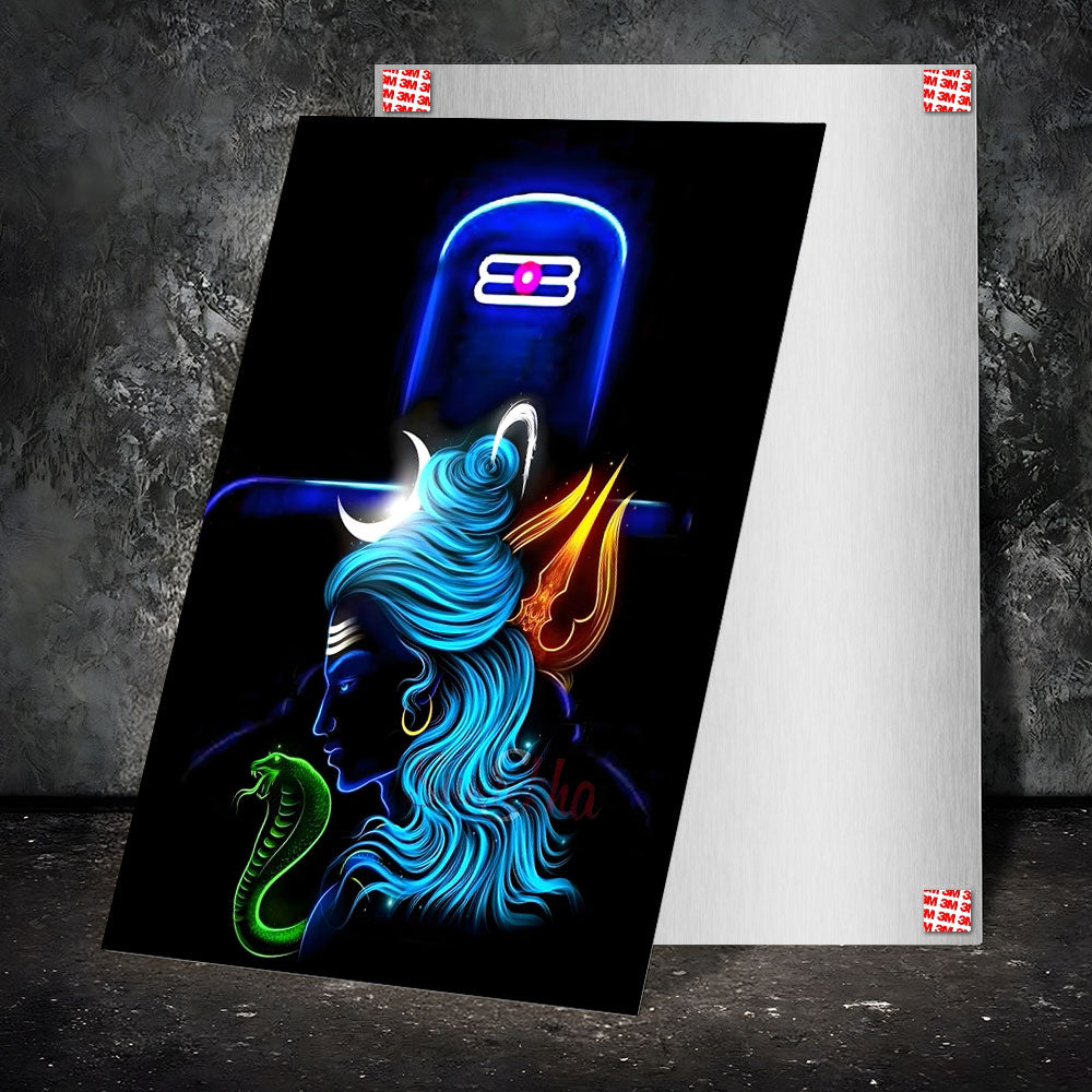 Metal Poster - Lord Shiva LS02 Mobile Case by CoverMeUp - Style 2