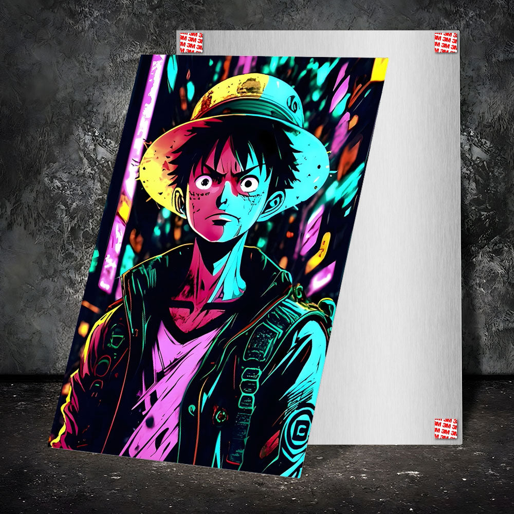 Metal Poster - One Piece Monkey D Luffy OP01 Mobile Case by CoverMeUp - Style 2