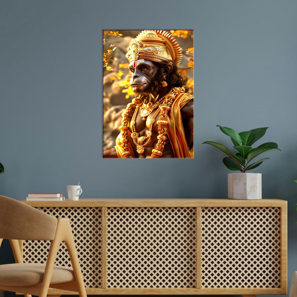Metal Poster - Lord Hanuman LH01 Mobile Case by CoverMeUp - Style 5