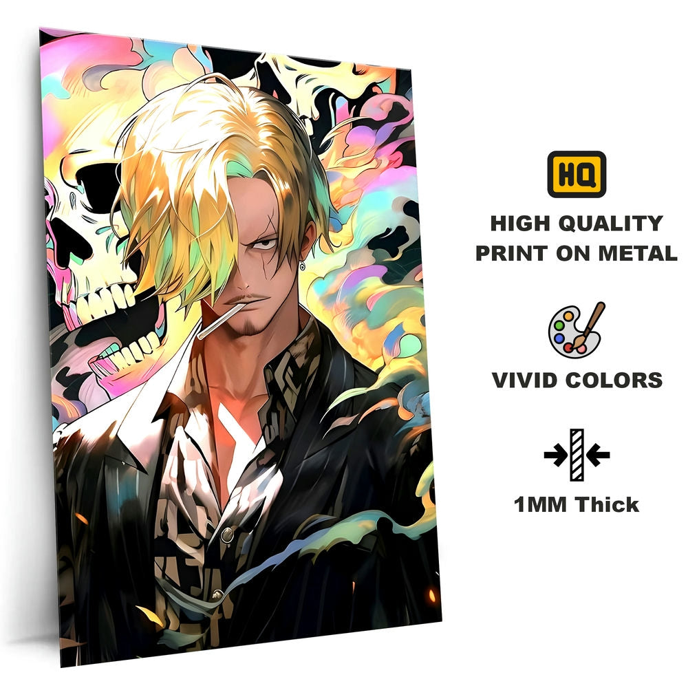 Metal Poster - One Piece Sanji OP53 Mobile Case by CoverMeUp - Style 4