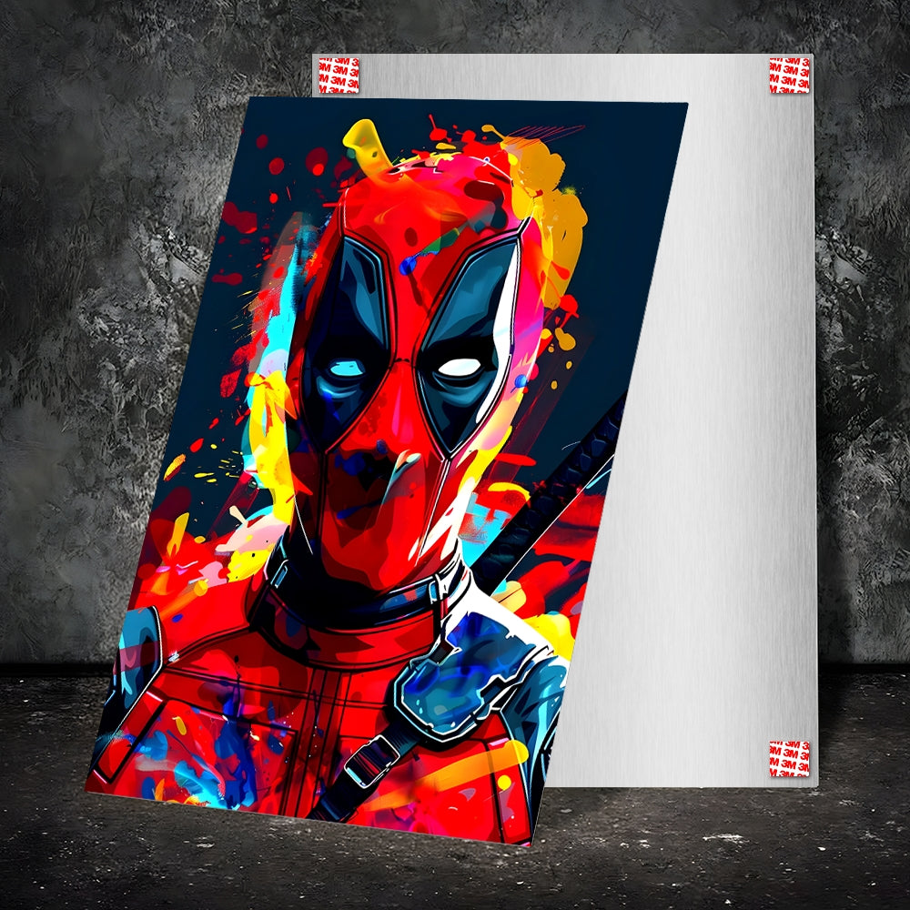Metal Poster - Superhero Deadpool DP06 Mobile Case by CoverMeUp - Style 2