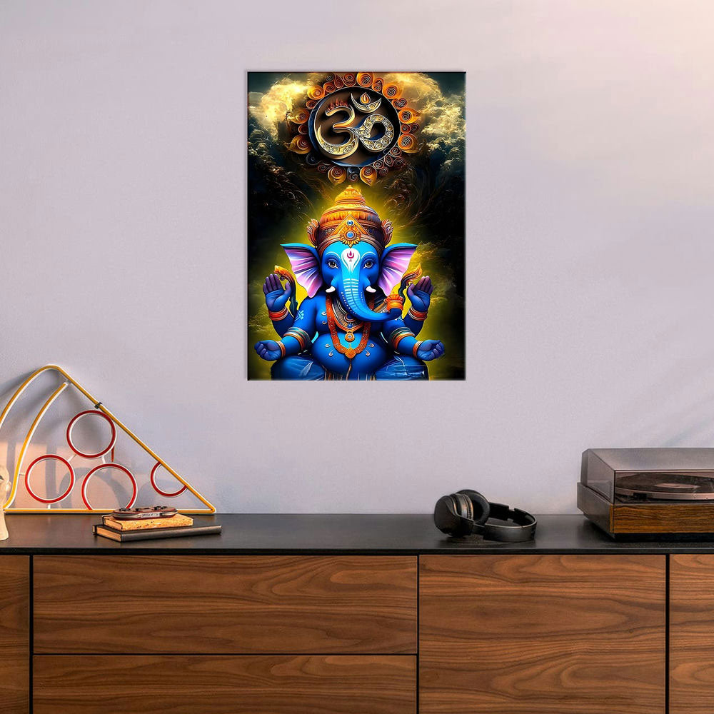 Metal Poster - Lord Ganesh LG01 Mobile Case by CoverMeUp - Style 6