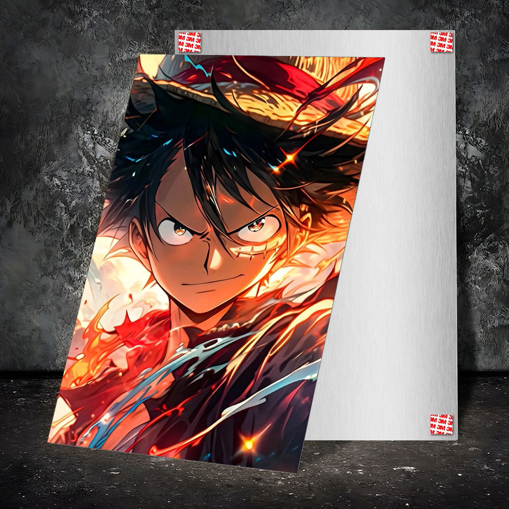 Metal Poster - One Piece Monkey D Luffy OP14 Mobile Case by CoverMeUp - Style 2