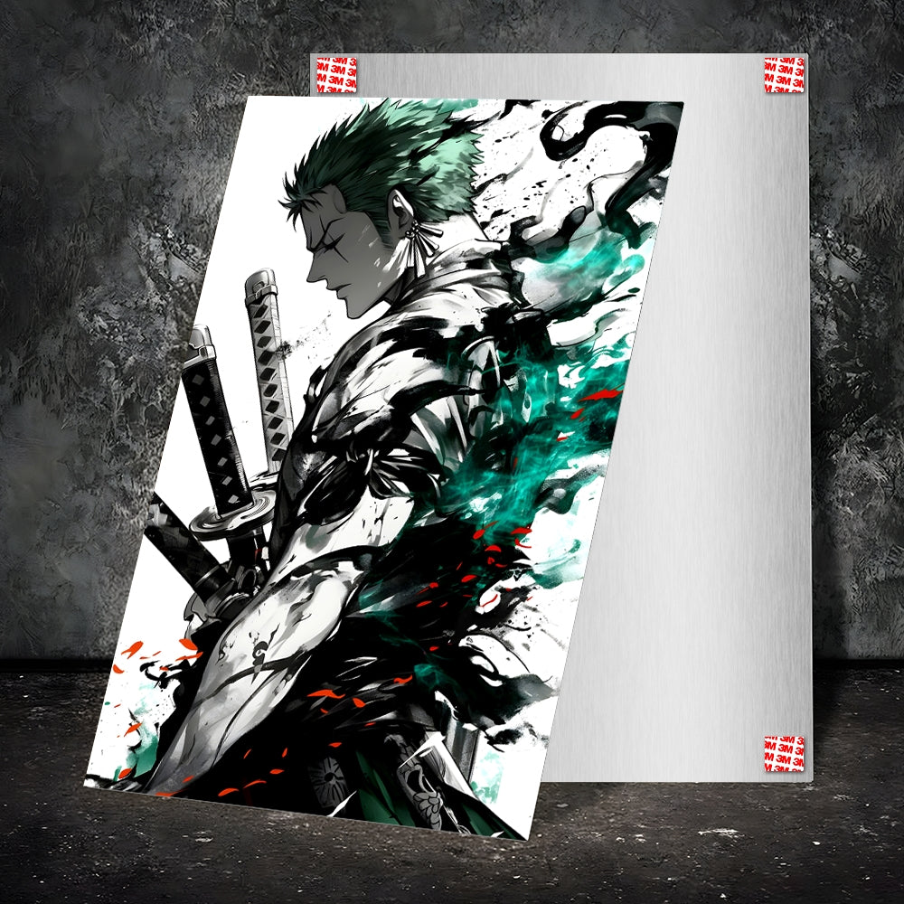 Metal Poster - One Piece Roronoa Zoro OP43 Mobile Case by CoverMeUp - Style 2