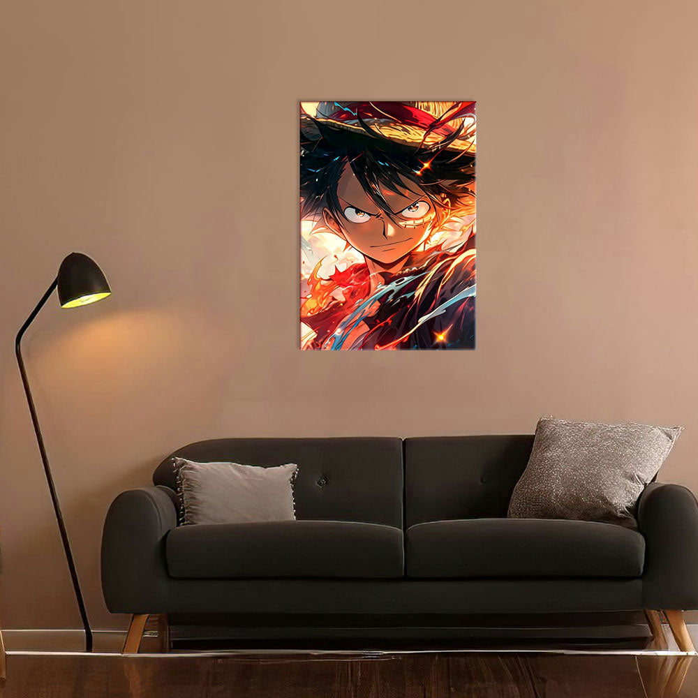 Metal Poster - One Piece Monkey D Luffy OP14 Mobile Case by CoverMeUp - Style 7