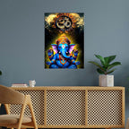 Metal Poster - Lord Ganesh LG01 Mobile Case by CoverMeUp - Style 5
