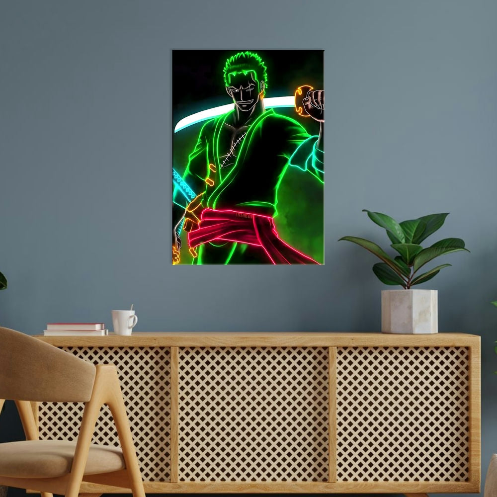 Metal Poster - One Piece Roronoa Zoro OP55 Mobile Case by CoverMeUp - Style 5