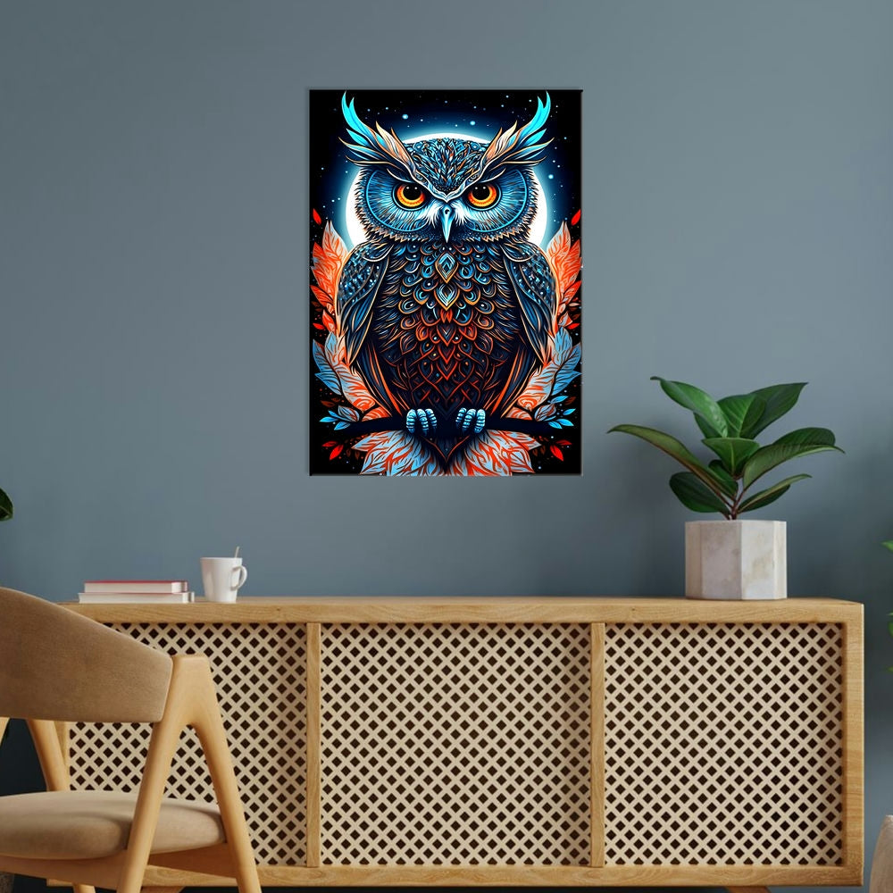 Metal Poster - Wildlife Owl WO02 Mobile Case by CoverMeUp - Style 5
