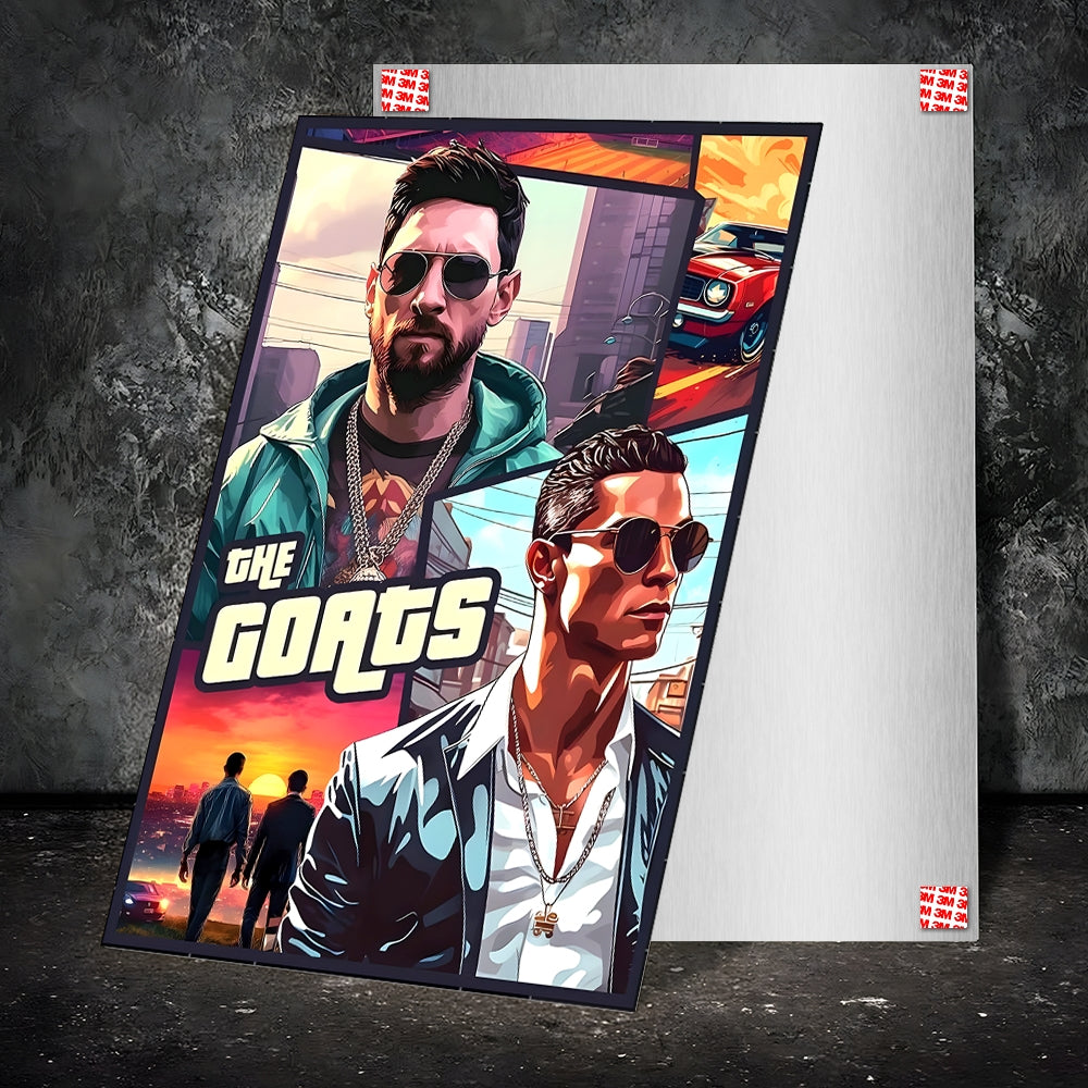 Metal Poster - The Goats Mobile Case by CoverMeUp - Style 2