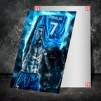 Metal Poster - Footballer Cristiano Ronaldo F05 Mobile Case by CoverMeUp - Style 2