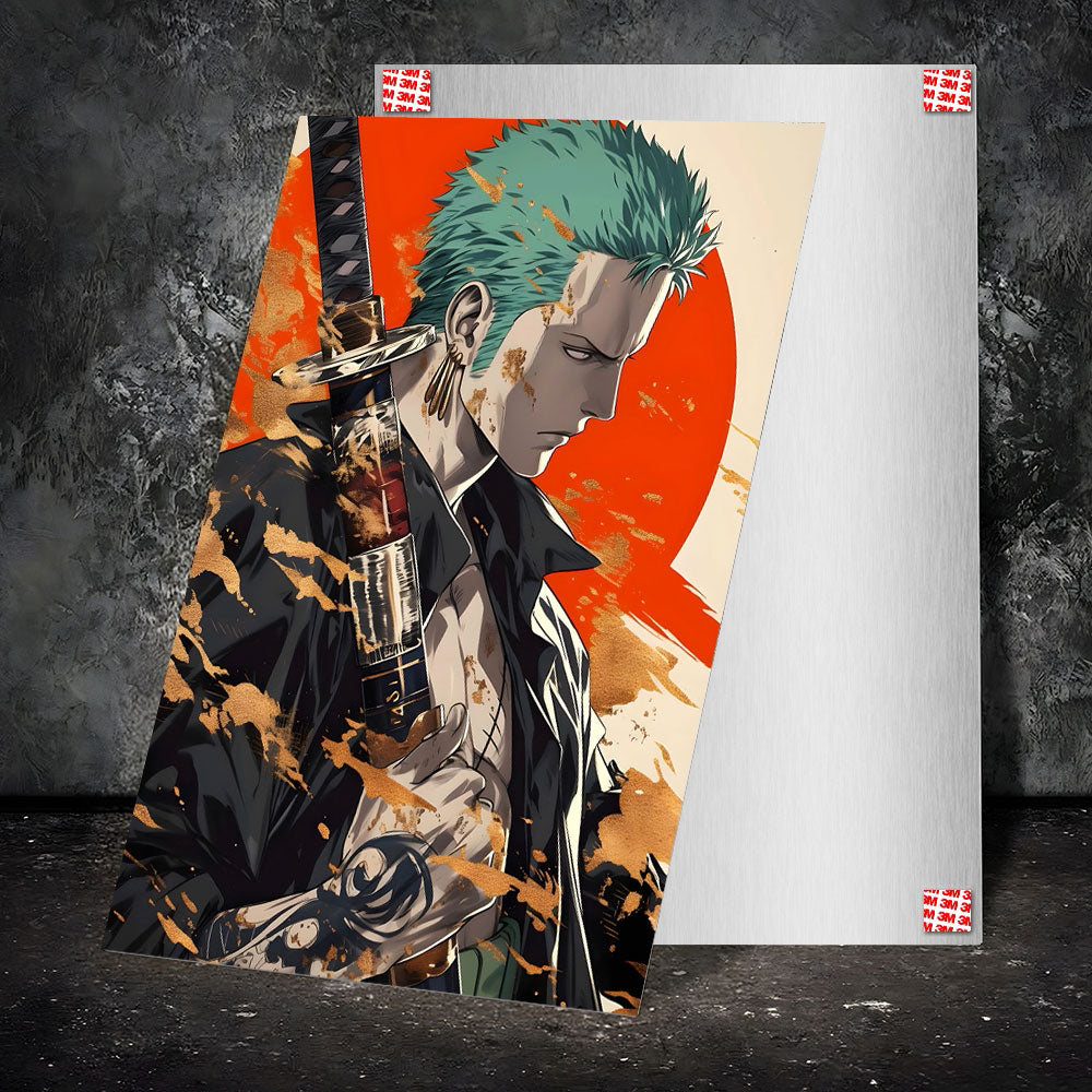 Metal Poster - One Piece Roronoa Zoro OP31 Mobile Case by CoverMeUp - Style 2
