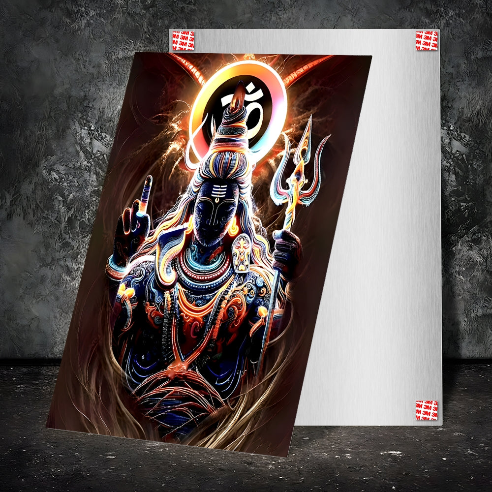 Metal Poster - Lord Shiva LS19 Mobile Case by CoverMeUp - Style 2