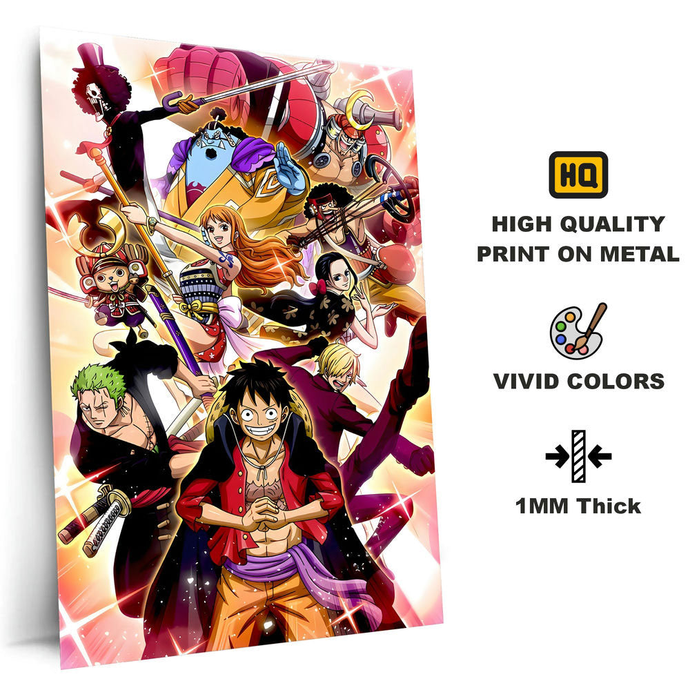 Metal Poster - One Piece Ninja Art Mobile Case by CoverMeUp - Style 4