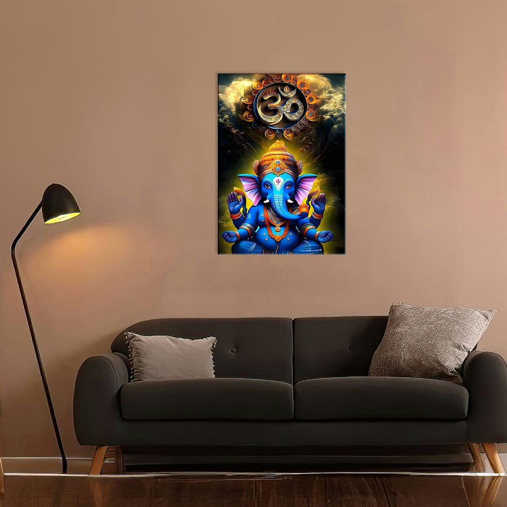 Metal Poster - Lord Ganesh LG01 Mobile Case by CoverMeUp - Style 7