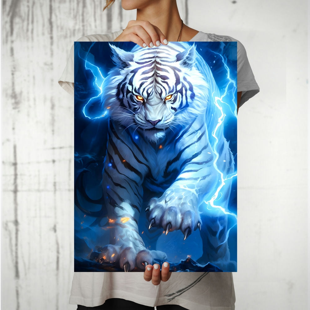 Metal Poster - Wildlife Tiger TG05 Mobile Case by CoverMeUp - Style 8
