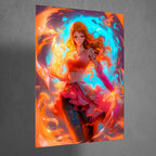 Metal Poster - Anime One Piece Nami OP66 Mobile Case by CoverMeUp - Style 3