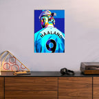 Metal Poster - Footballer Erling Haaland EH01 Mobile Case by CoverMeUp - Style 6