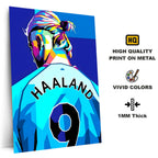 Metal Poster - Footballer Erling Haaland EH01 Mobile Case by CoverMeUp - Style 4
