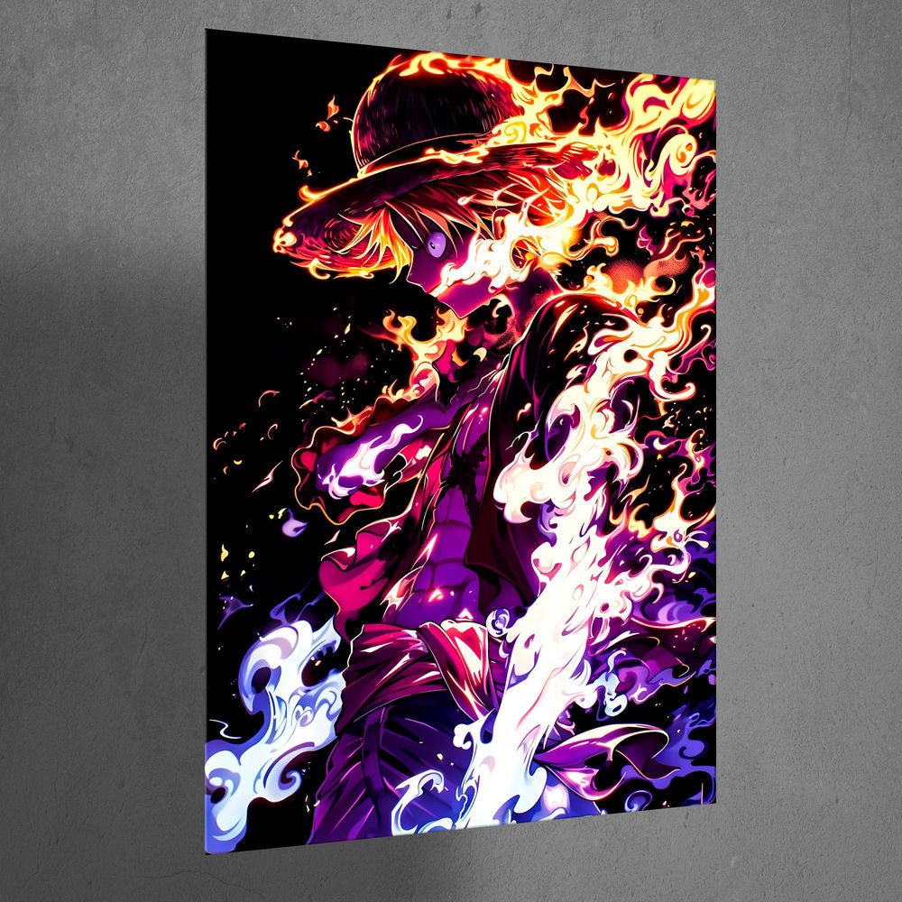 Metal Poster - One Piece Monkey D Luffy OP05 Mobile Case by CoverMeUp - Style 3