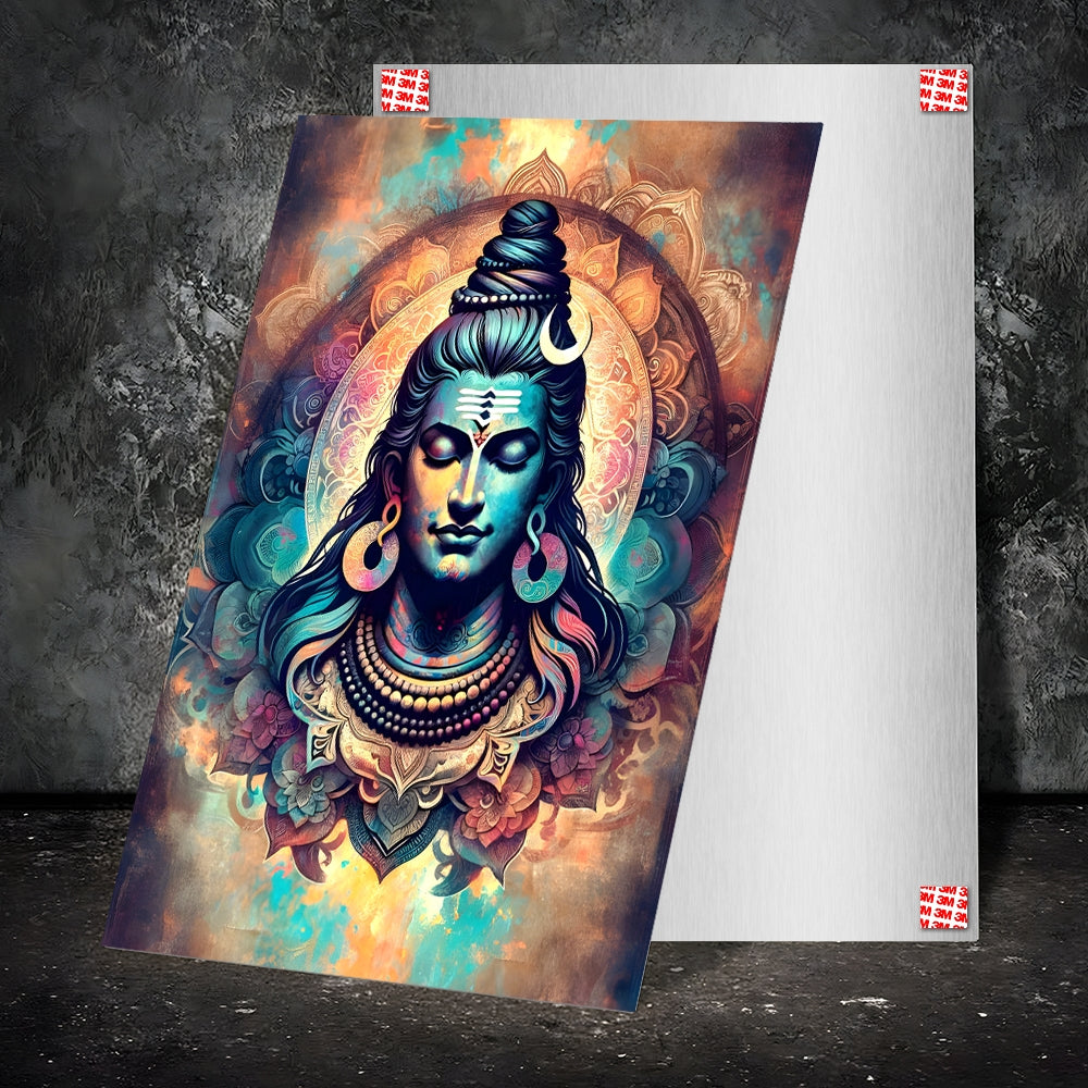 Metal Poster - Lord Shiva LS17 Mobile Case by CoverMeUp - Style 2