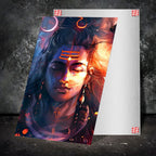 Metal Poster - Lord Shiva LS05 Mobile Case by CoverMeUp - Style 2