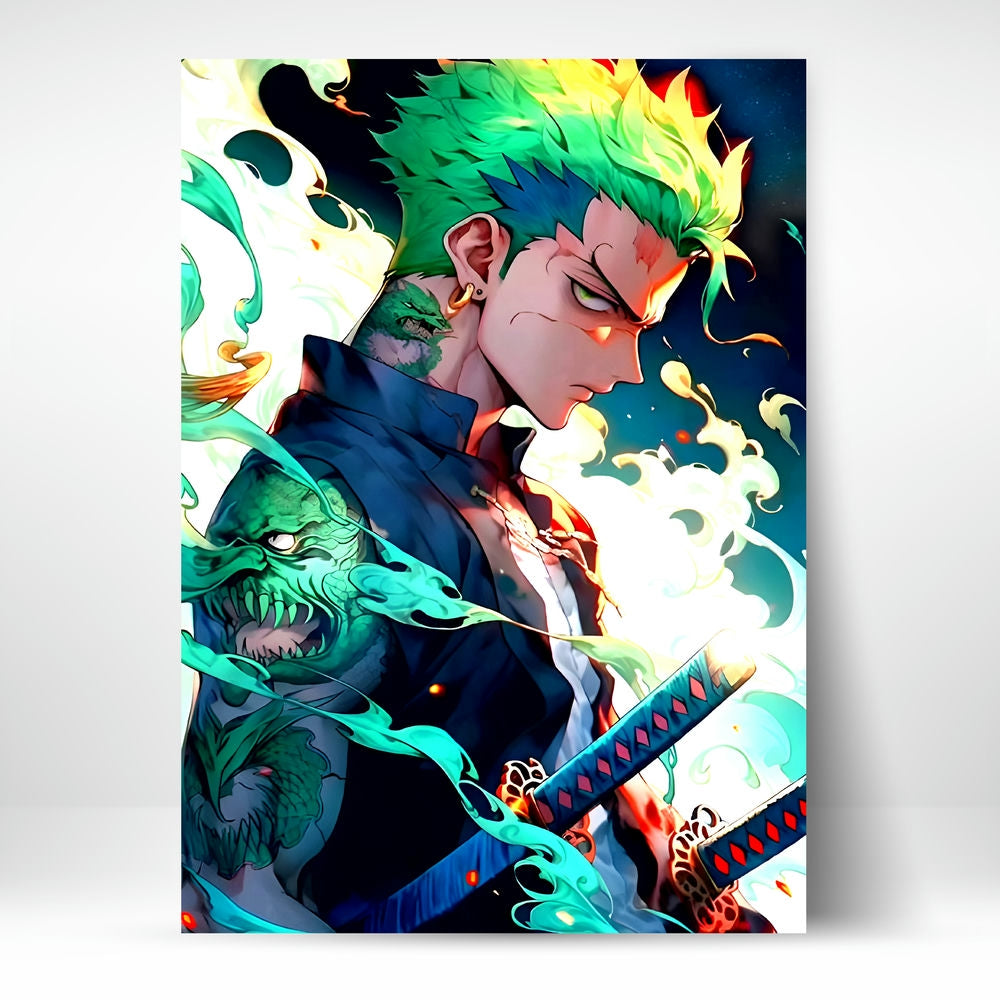 Metal Poster - One Piece Roronoa Zoro OP46 Mobile Case by CoverMeUp