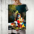 Metal Poster - Lord Krishna LK02 Mobile Case by CoverMeUp - Style 8