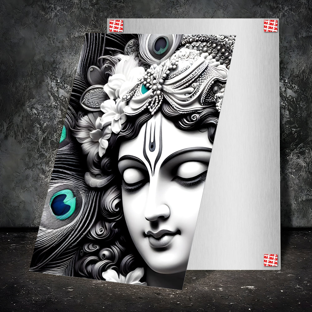 Metal Poster - Lord Krishna LK05 Mobile Case by CoverMeUp - Style 2