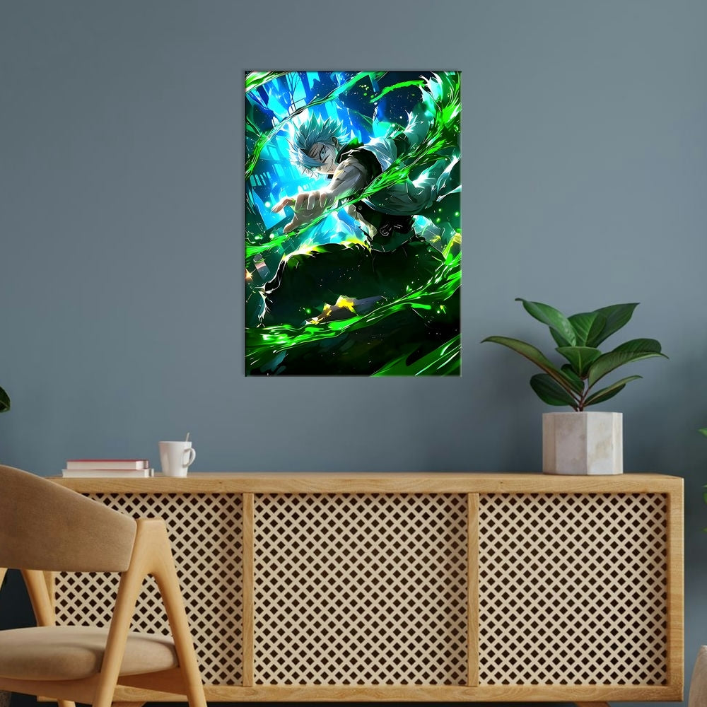 Metal Poster - Anime Demon Slayer DS02 Mobile Case by CoverMeUp - Style 5