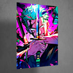 Metal Poster - One Piece Roronoa Zoro OP41 Mobile Case by CoverMeUp - Style 3