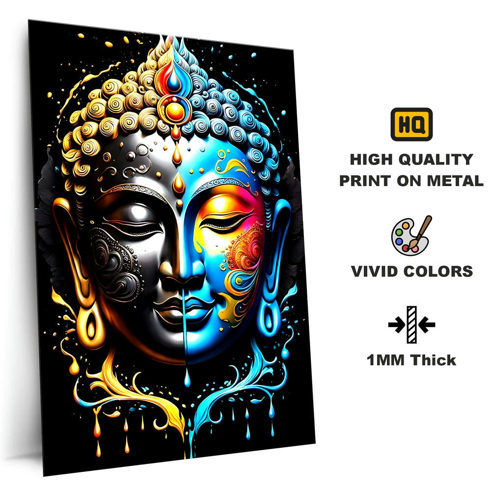 Metal Poster - Lord Buddha LB23 Mobile Case by CoverMeUp - Style 4