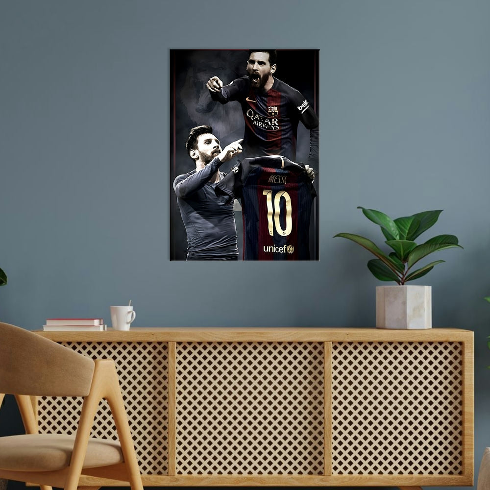 Metal Poster - Footballer Lionel Messi LM05 Mobile Case by CoverMeUp - Style 5