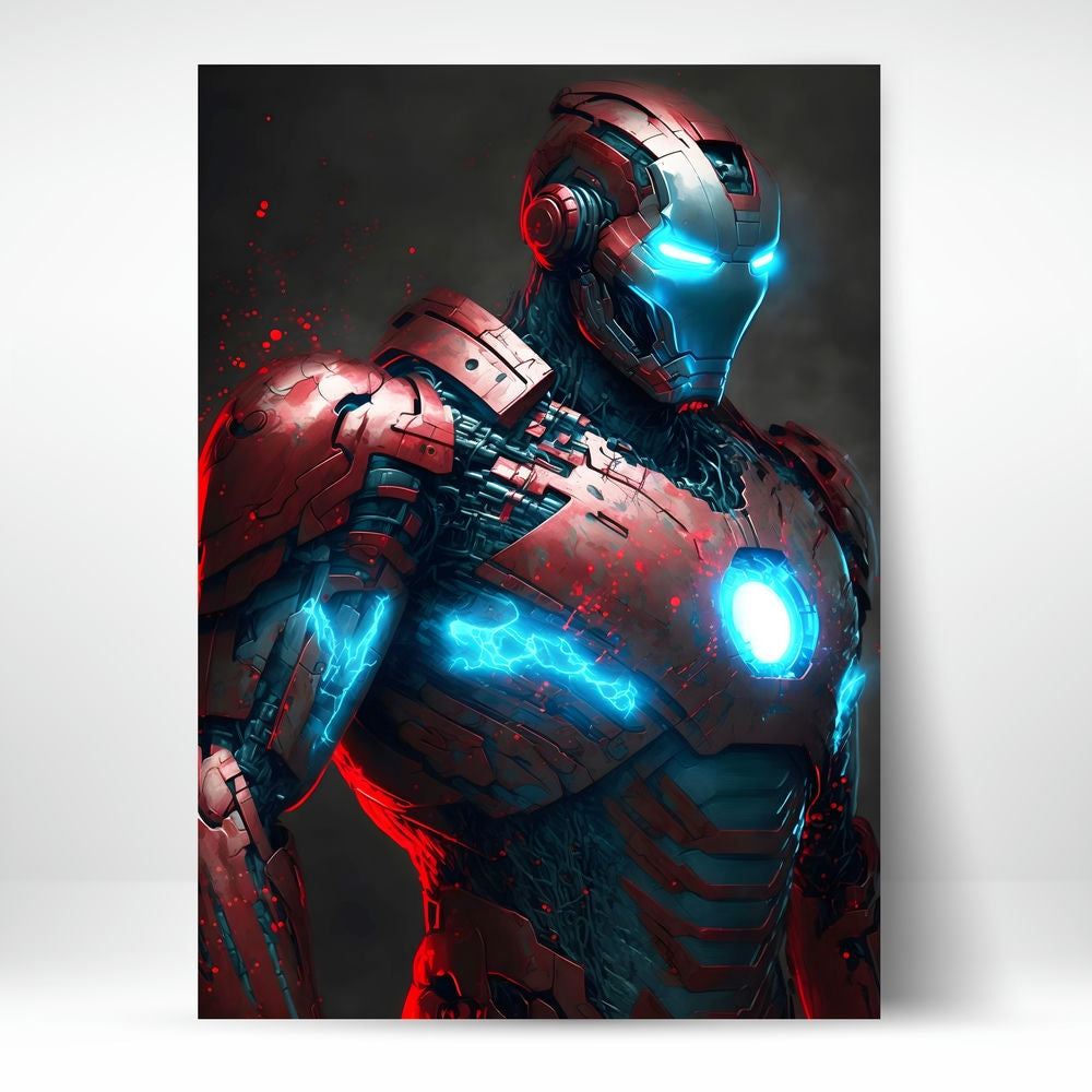 Metal Poster - Superhero Iron Man IM12 Mobile Case by CoverMeUp