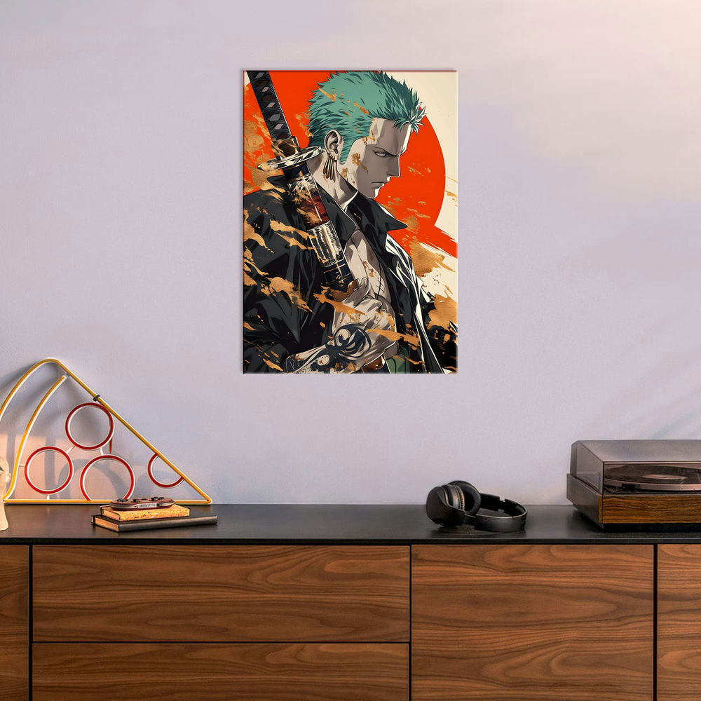 Metal Poster - One Piece Roronoa Zoro OP31 Mobile Case by CoverMeUp - Style 6