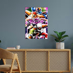 Metal Poster - Anime Dragon Ball Z Mobile Case by CoverMeUp - Style 5