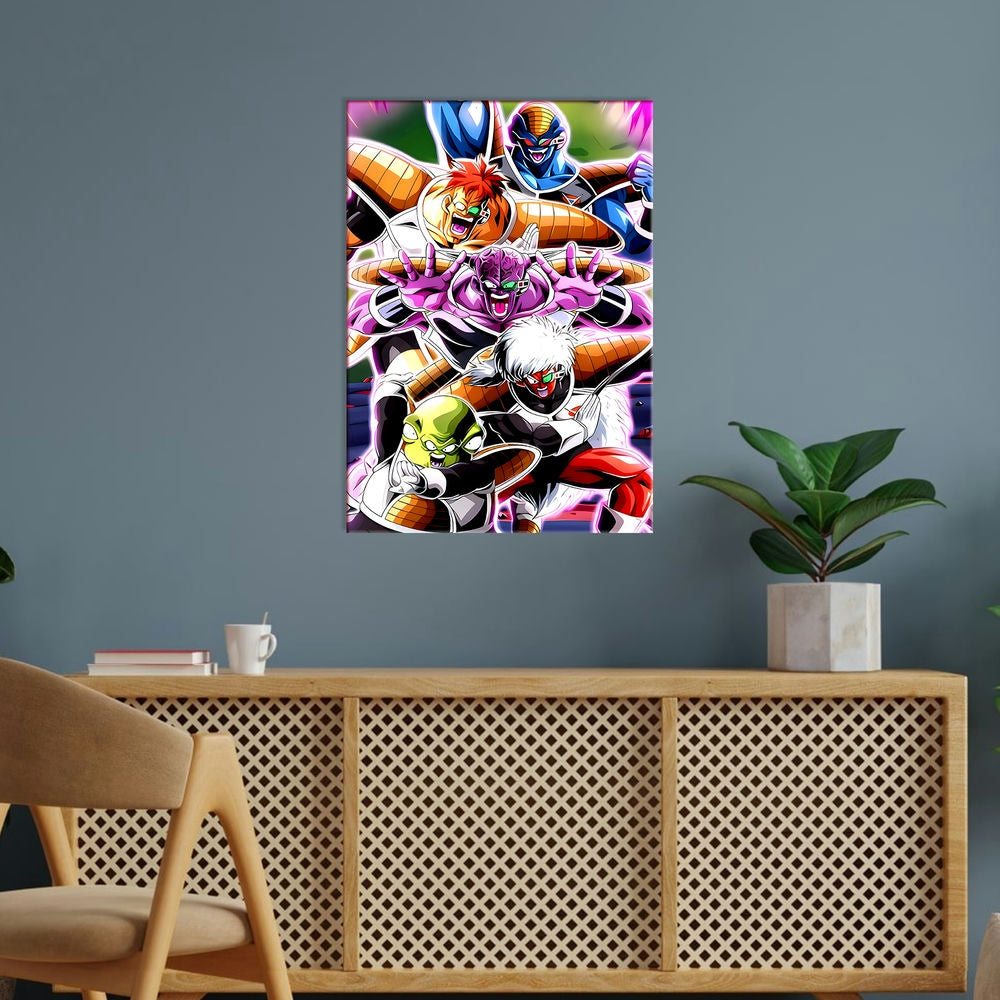Metal Poster - Anime Dragon Ball Z Mobile Case by CoverMeUp - Style 5