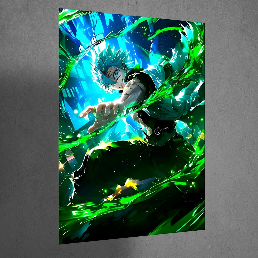 Metal Poster - Anime Demon Slayer DS02 Mobile Case by CoverMeUp - Style 3