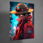 Metal Poster - One Piece Monkey D Luffy OP04 Mobile Case by CoverMeUp - Style 3