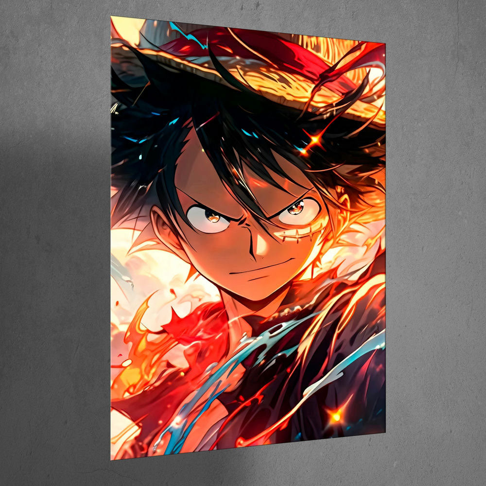 Metal Poster - One Piece Monkey D Luffy OP14 Mobile Case by CoverMeUp - Style 3