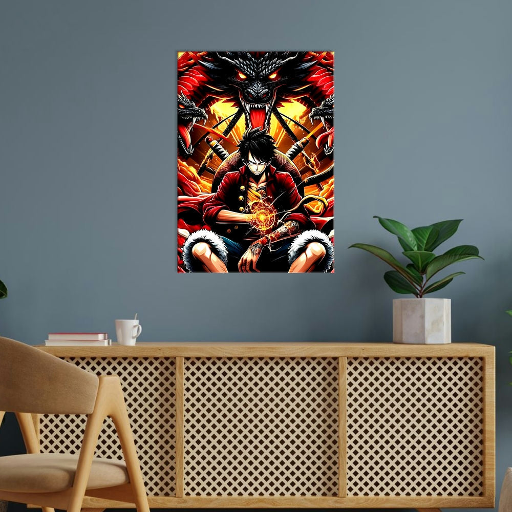 Metal Poster - One Piece Monkey D Luffy OP52 Mobile Case by CoverMeUp - Style 5