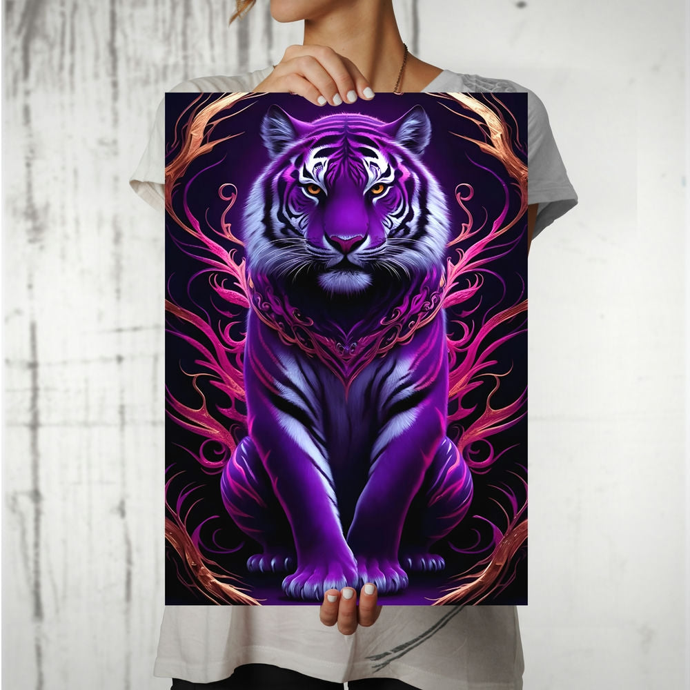 Metal Poster - Wildlife Tiger TG08 Mobile Case by CoverMeUp - Style 8