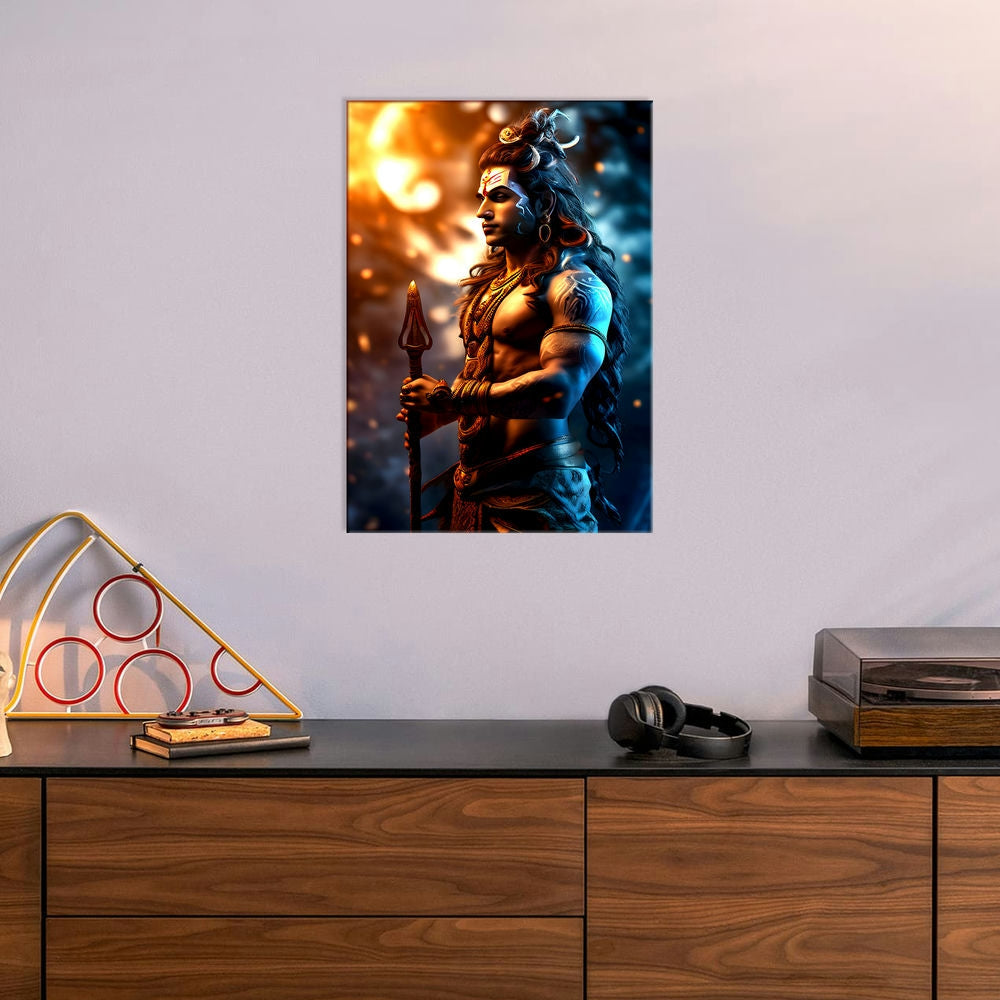 Metal Poster - Lord Shiva LS21 Mobile Case by CoverMeUp - Style 6