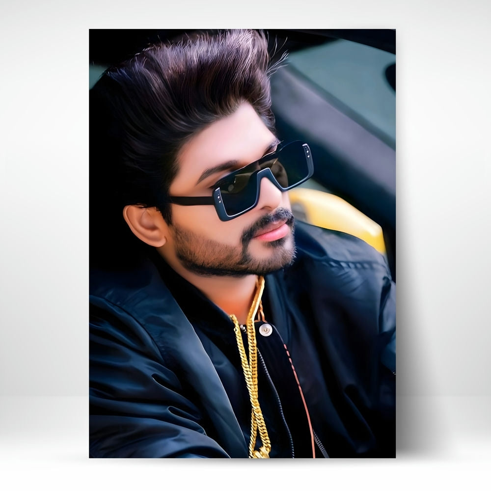 Metal Poster - Allu Arjun AA02 Mobile Case by CoverMeUp