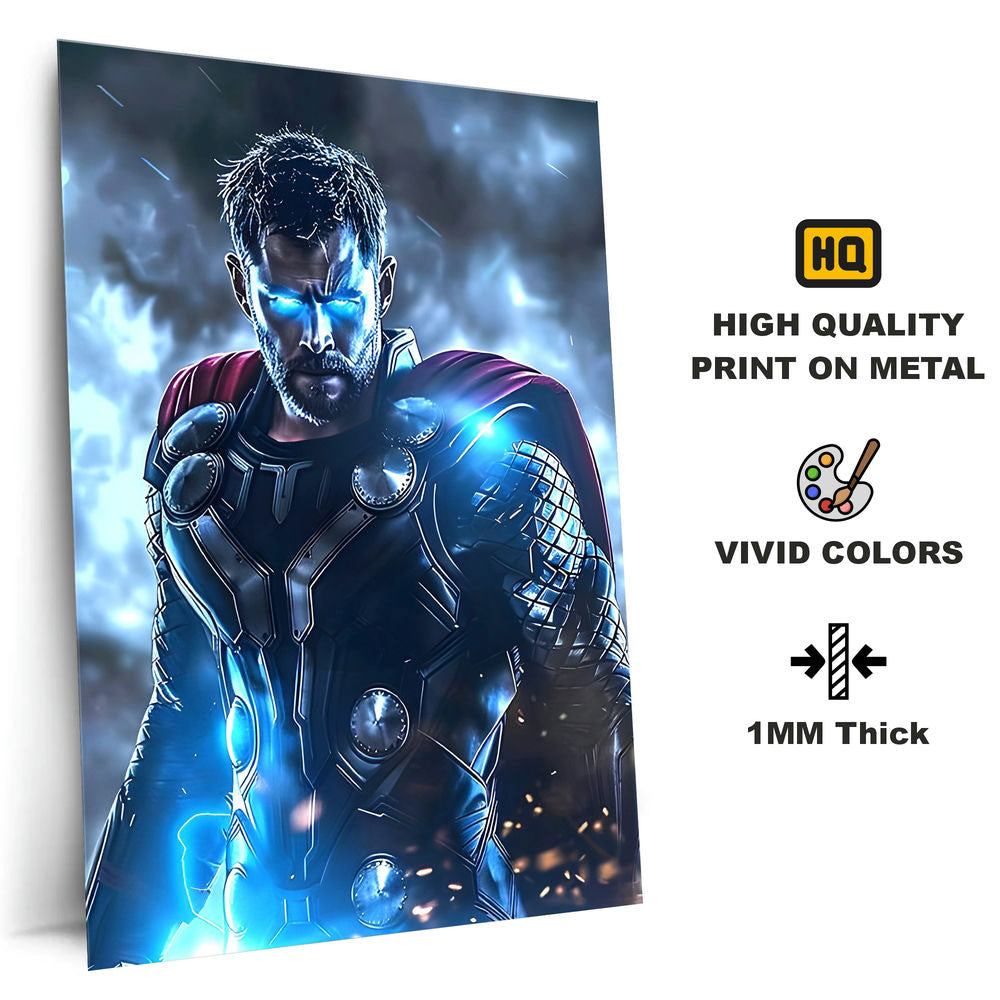 Metal Poster - Superhero Thor TH01 Mobile Case by CoverMeUp - Style 4