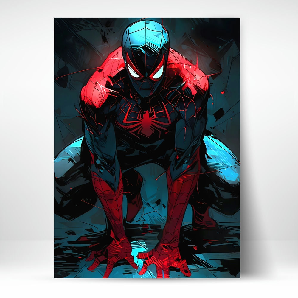 Metal Poster - Superhero Spiderman SM10 Mobile Case by CoverMeUp