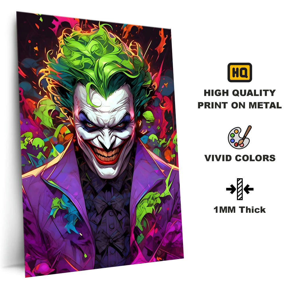 Metal Poster - Joker JK03 Mobile Case by CoverMeUp - Style 4