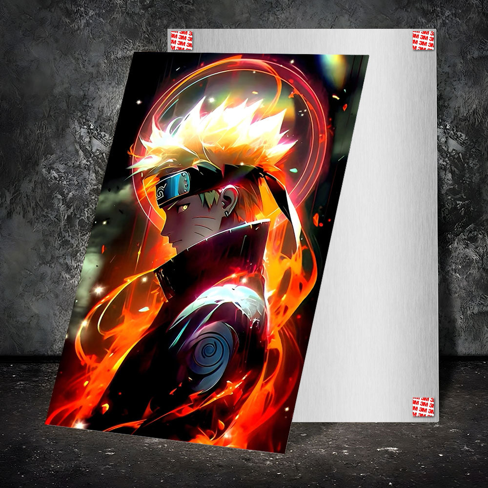 Metal Poster - Naruto Uzumaki NU01 Mobile Case by CoverMeUp - Style 2
