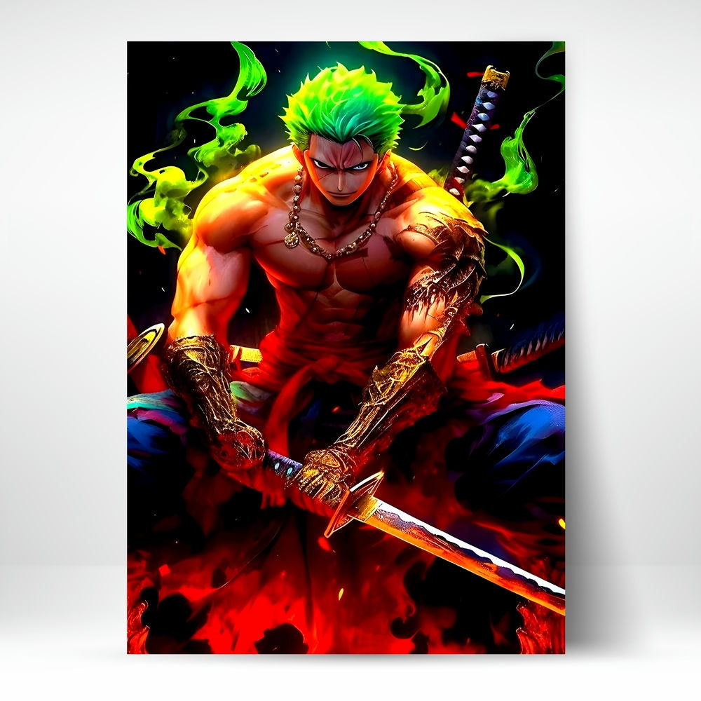 Metal Poster - One Piece Roronoa Zoro OP42 Mobile Case by CoverMeUp